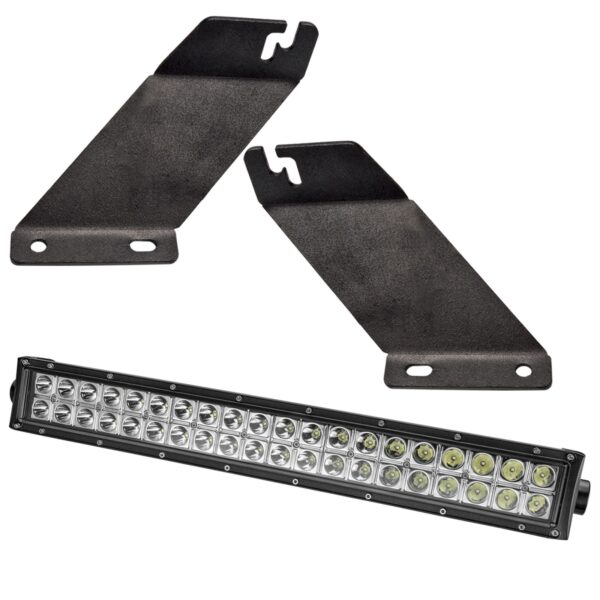 2143-504 - ORACLE Jeep JK Hood Mounting Brackets SM + Light Combo