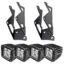 2145-504 - ORACLE Jeep JK Dual Mounting Pillar Brackets + Lights Combo