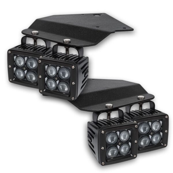 2149-504 - ORACLE Ford Raptor 2010-2014 Fog Light Replacement Brackets + Lights Combo