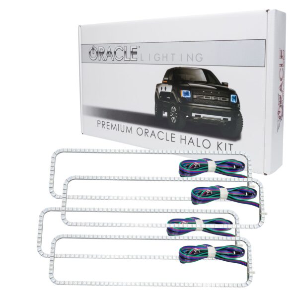 2276-330 - GMC Sierra 1988-1998 ORACLE ColorSHIFT Dual Halo Kit