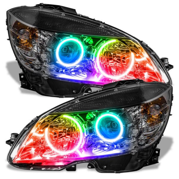 2291-330 - Mercedes Benz C-Class 2008-2011 ColorSHIFT Halo Kit