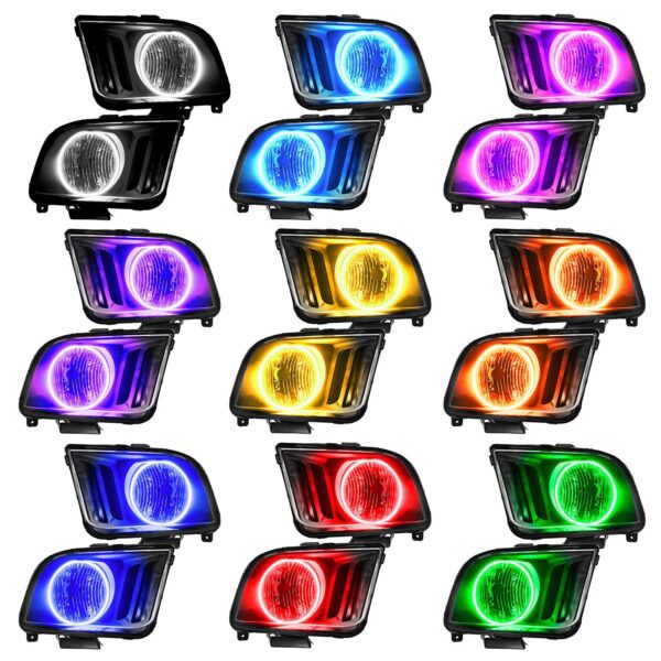 2301-333 - Ford Mustang 2005-2009 ORACLE ColorSHIFT Halo Kit