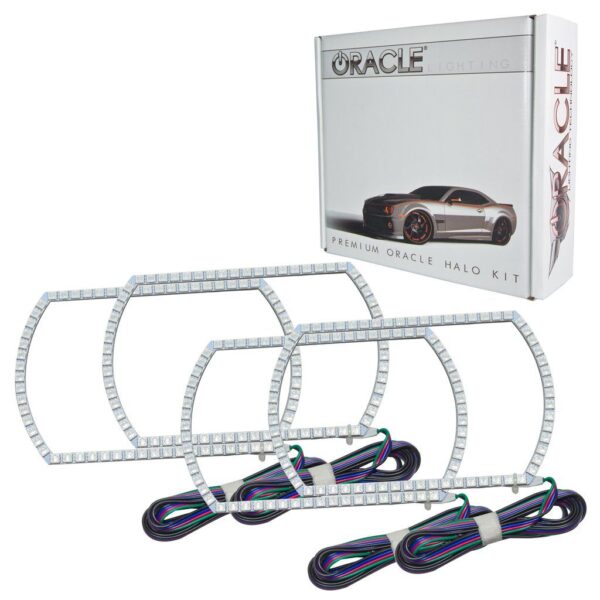 2358-504 - Chevrolet Silverado 2007-2013 ORACLE ColorSHIFT Halo Kit Square Style