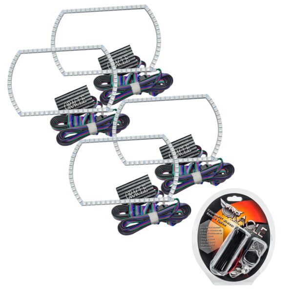 2386-330 - Chevrolet Silverado 2014-2015 ORACLE ColorSHIFT Halo Kit Projector Style