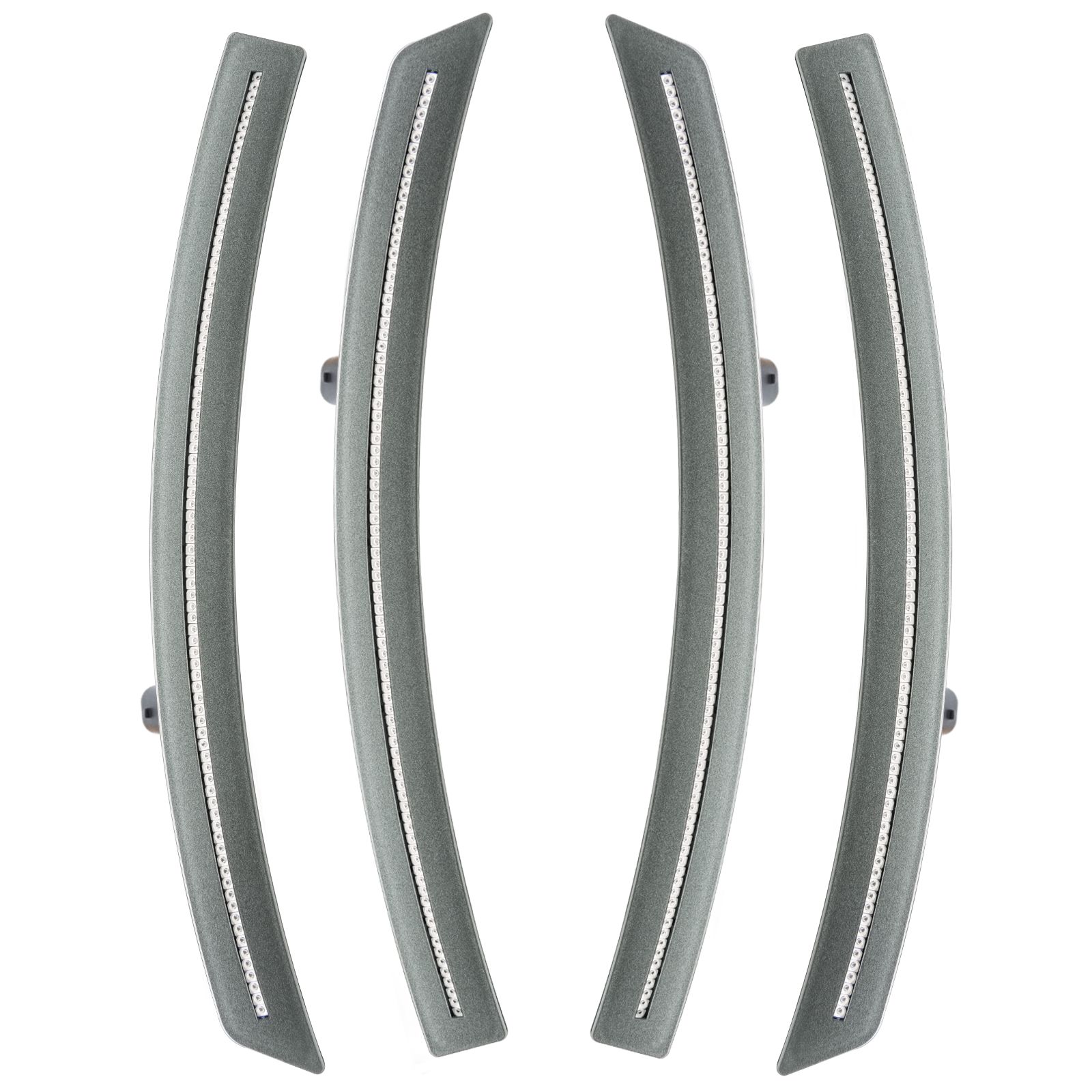 3978-019 - Chevrolet Corvette C7 Sidemarkers - Clear - Shark Gray Metallic