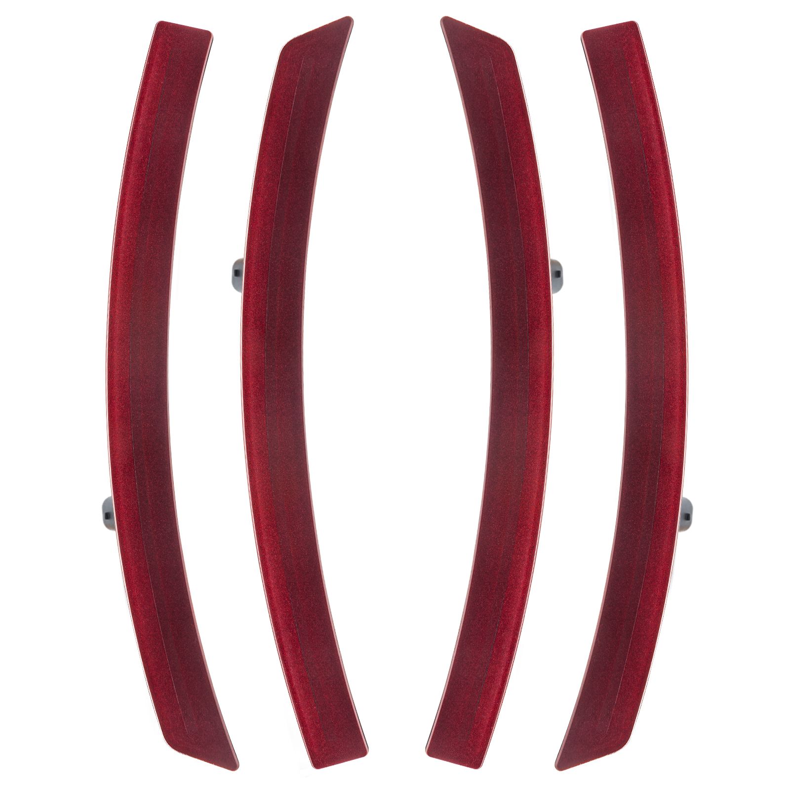 3976-504 - Chevrolet Corvette C7 Sidemarkers - Ghosted - Long Beach Red Metallic Tintcoat