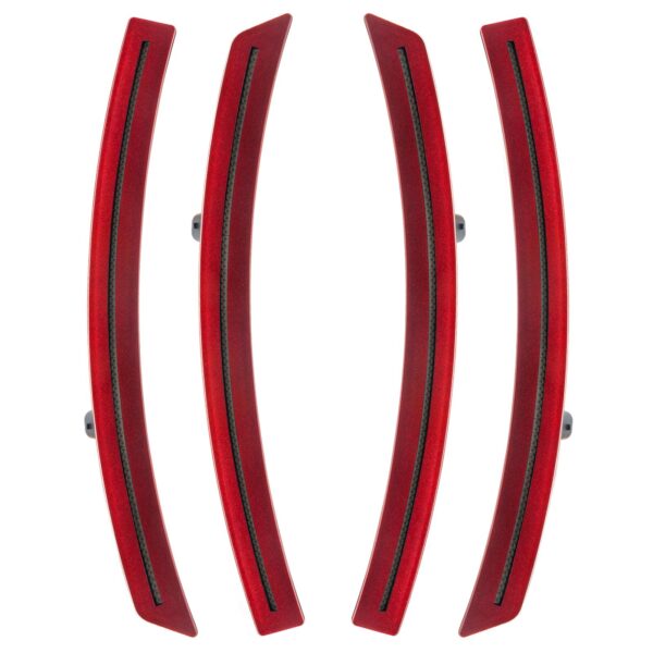 3976-020 - Chevrolet Corvette C7 Sidemarkers - Tinted - Long Beach Red Metallic Tintcoat