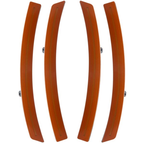 3975-504 - Chevrolet Corvette C7 Sidemarkers - Ghosted - Daytona Sunrise Orange Metallic