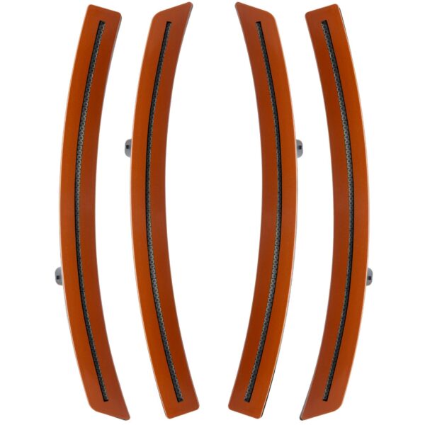 3975-020 - Chevrolet Corvette C7 Sidemarkers - Tinted - Daytona Sunrise Orange Metallic