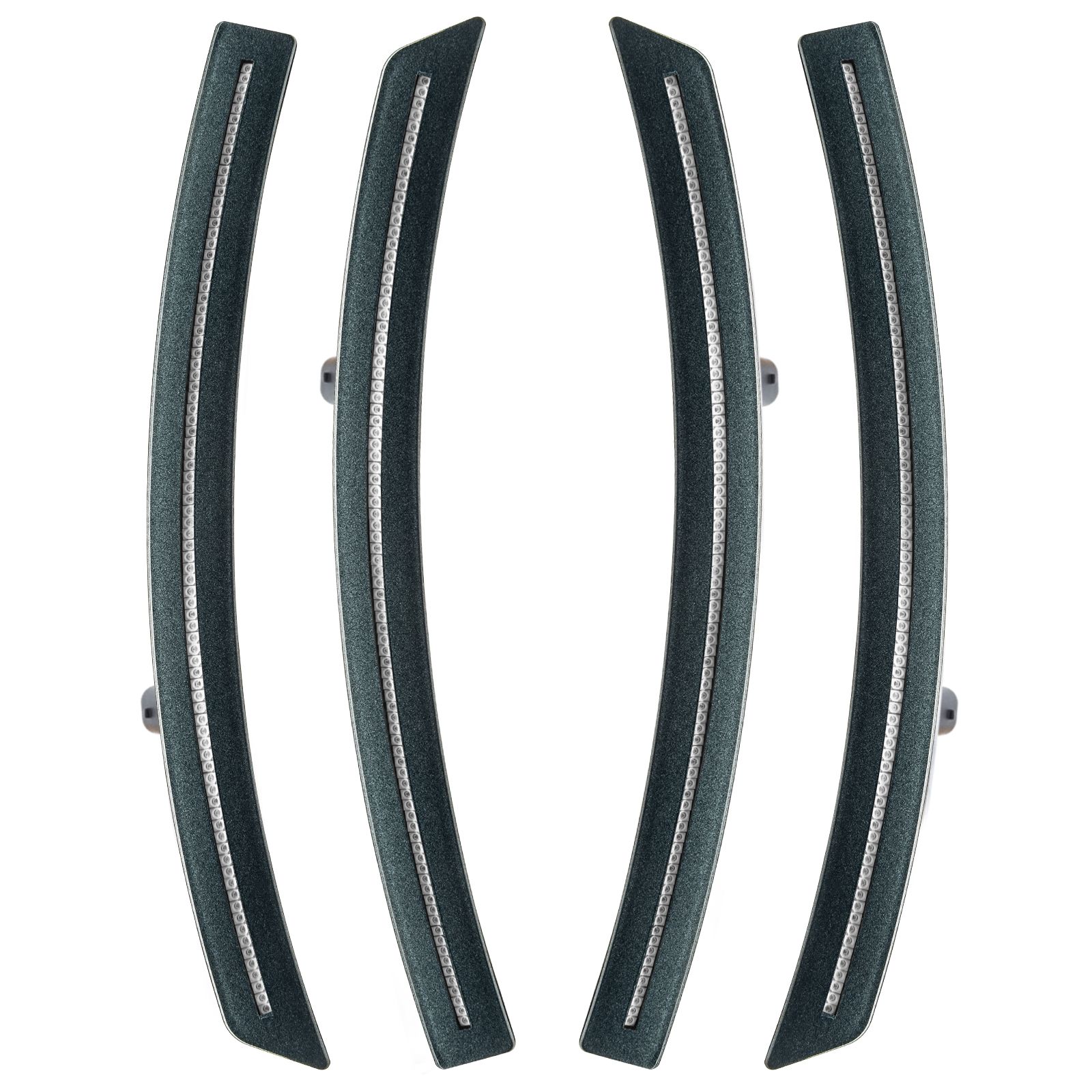 3987-019 - Chevrolet Corvette C7 Sidemarkers - Clear - Watkins Glen Gray Metallic