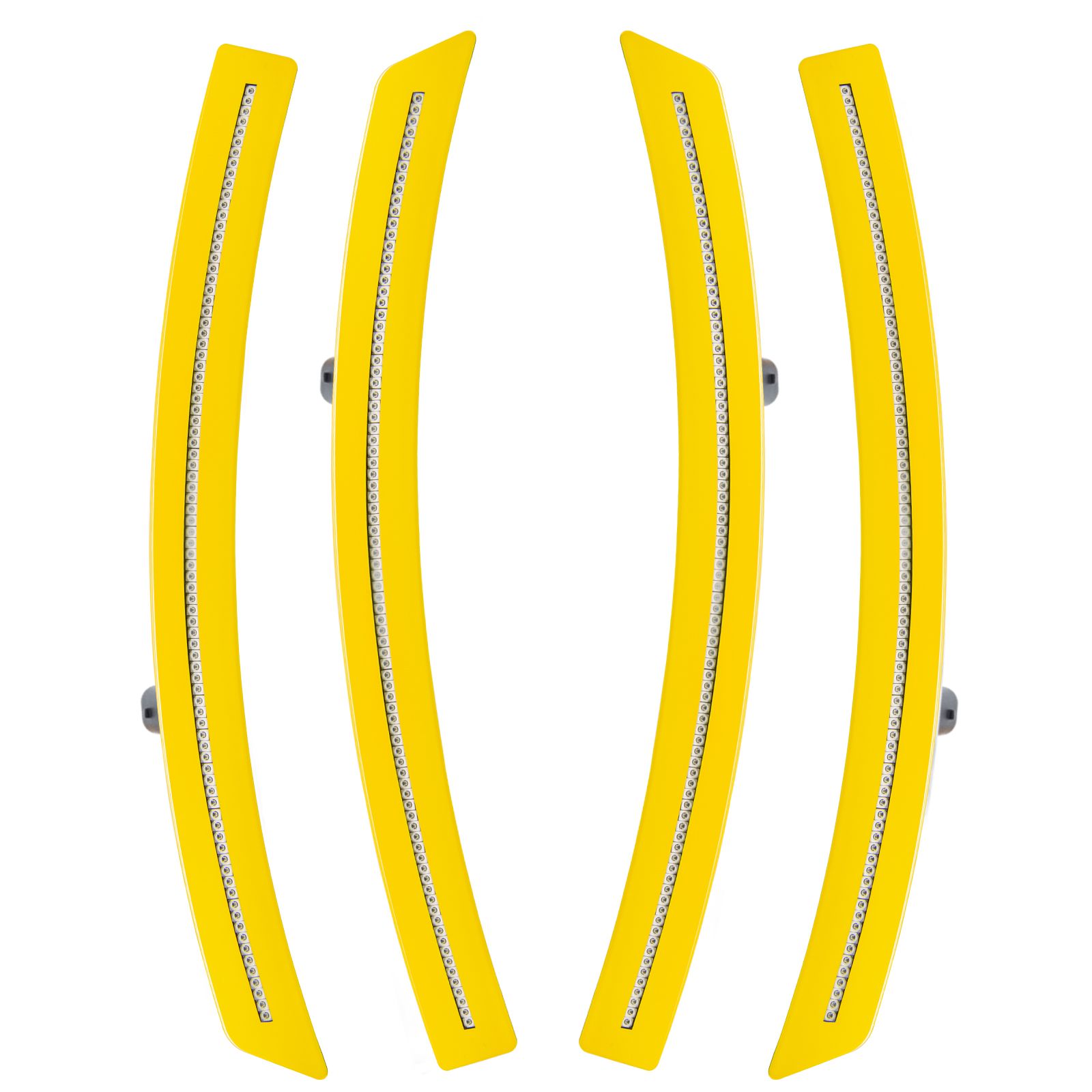 3969-019 - Chevrolet Corvette C7 Sidemarkers - Clear - Velocity Yellow Tintcoat