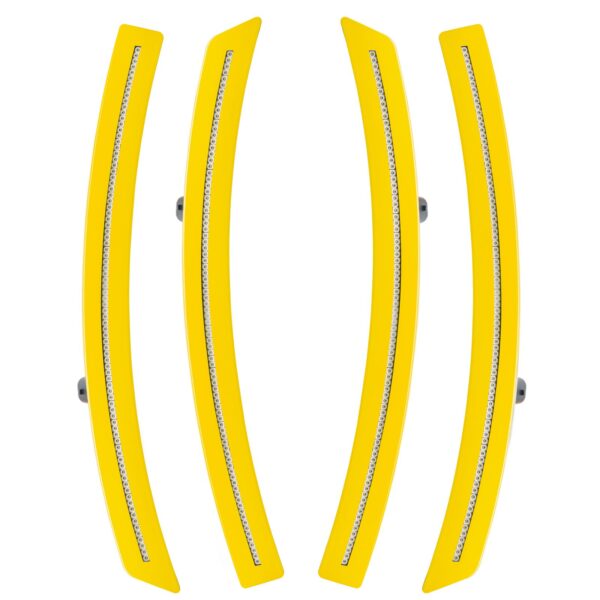 3969-019 - Chevrolet Corvette C7 Sidemarkers - Clear - Velocity Yellow Tintcoat