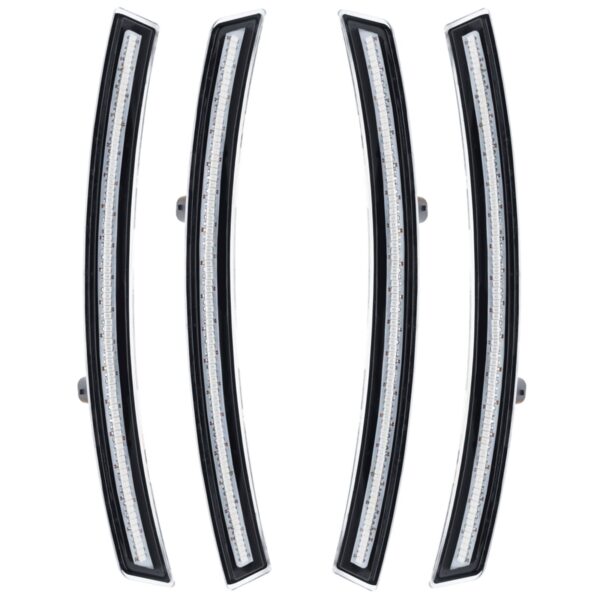 3969-019 - Chevrolet Corvette C7 Sidemarkers - Clear - Velocity Yellow Tintcoat