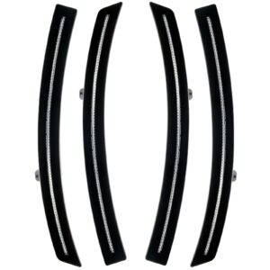 3960-019 - Chevrolet Corvette C7 Sidemarkers - Clear - Black