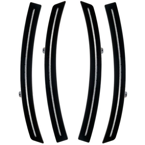 3960-019 - Chevrolet Corvette C7 Sidemarkers - Clear - Black