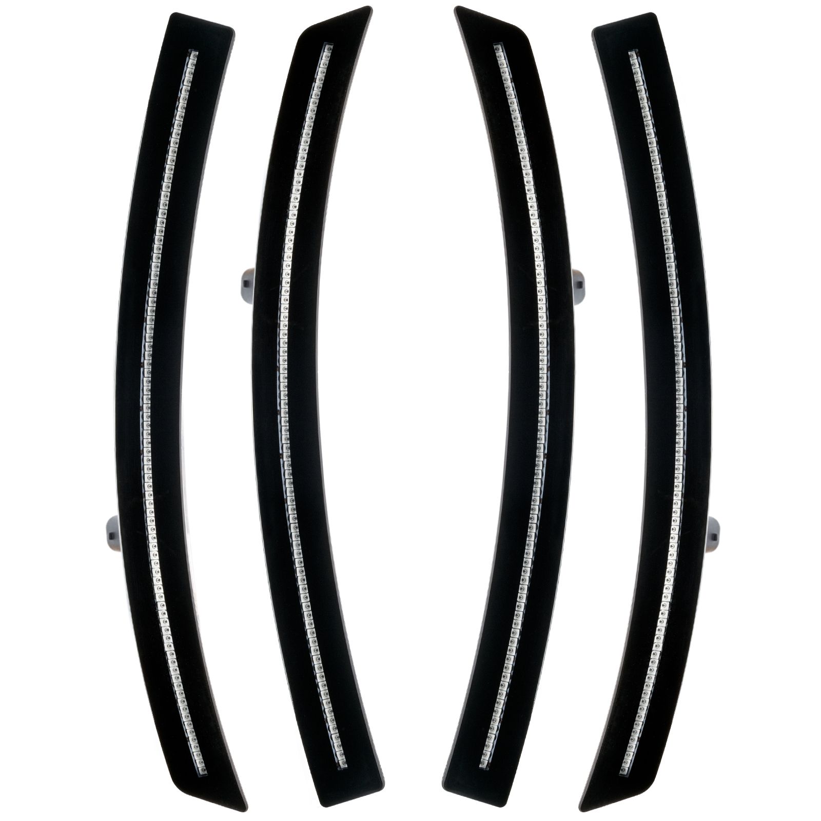 3960-019 - Chevrolet Corvette C7 Sidemarkers - Clear - Black