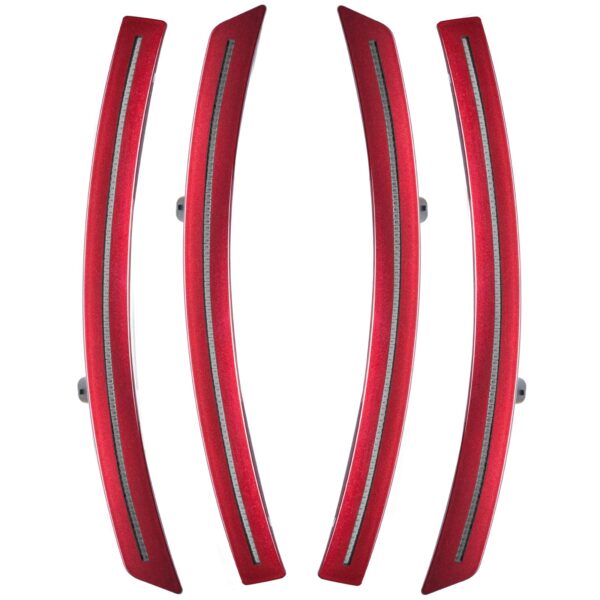 3965-019 - Chevrolet Corvette C7 Sidemarkers - Clear - Crystal Red Tintcoat