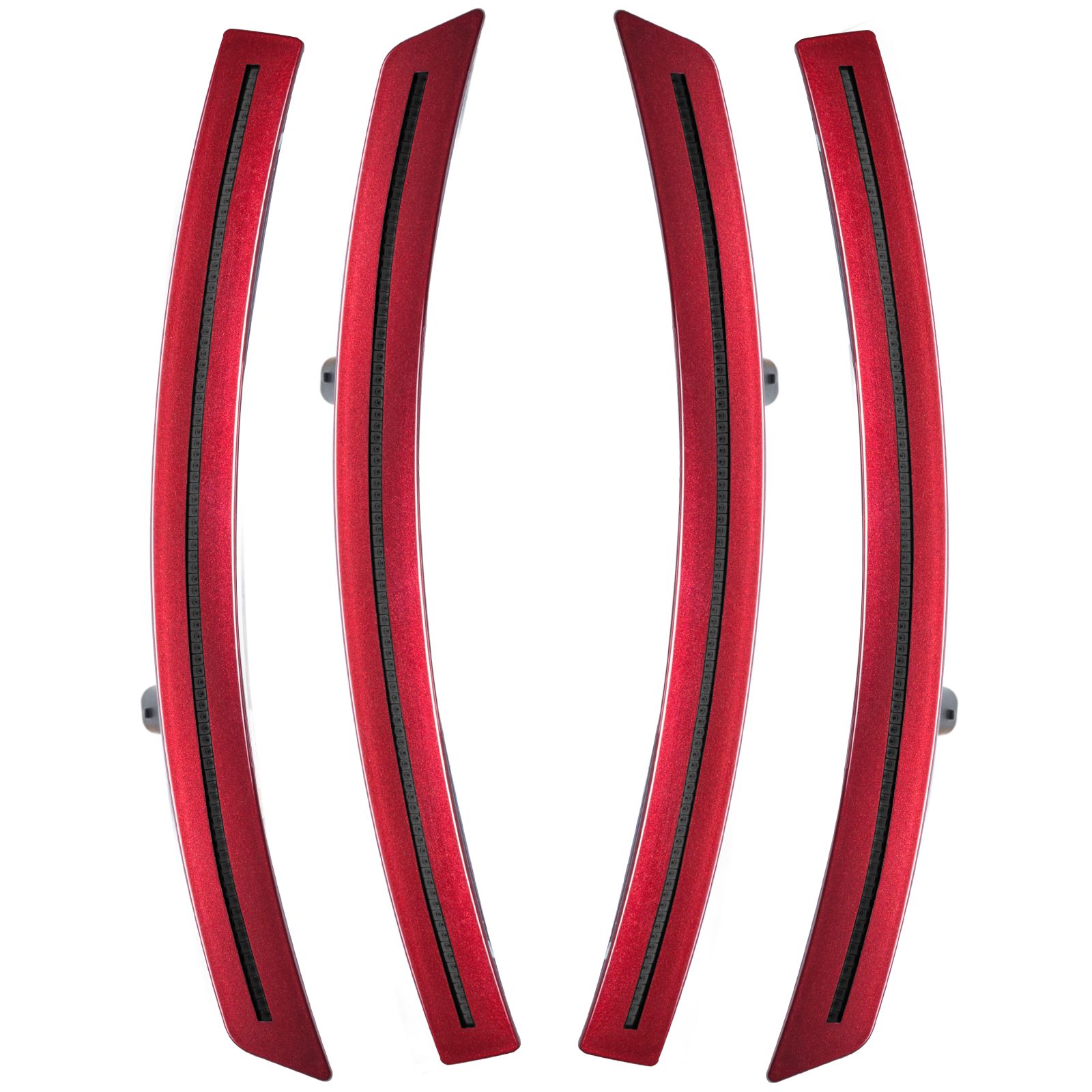 3965-020 - Chevrolet Corvette C7 Sidemarkers - Tinted - Crystal Red Tintcoat