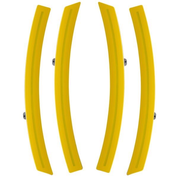 3977-504 - Chevrolet Corvette C7 Sidemarkers - Ghosted - Corvette Racing Yellow Tintcoat