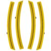 3977-020 - Chevrolet Corvette C7 Sidemarkers - Tinted - Corvette Racing Yellow Tintcoat