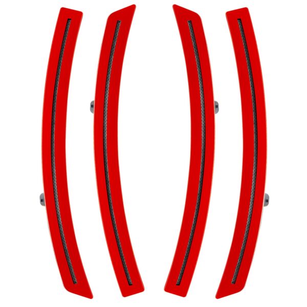 3800-020 - Chevrolet Corvette C7 Sidemarkers - Tinted - Victory Red