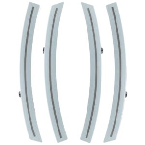 3985-019 - Chevrolet Corvette C7 Sidemarkers - Clear - Sterling Blue Metallic