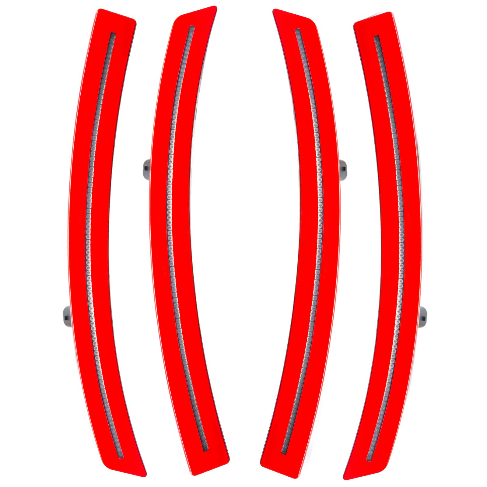3968-019 - Chevrolet Corvette C7 Sidemarkers - Clear - Torch Red