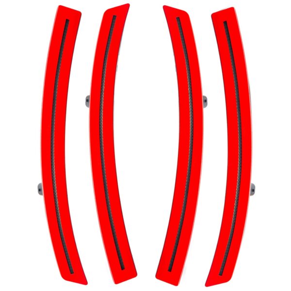 3968-020 - Chevrolet Corvette C7 Sidemarkers - Tinted - Torch Red