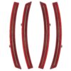 3983-019 - Chevrolet Corvette C7 Sidemarkers - Clear - Long Beach Red