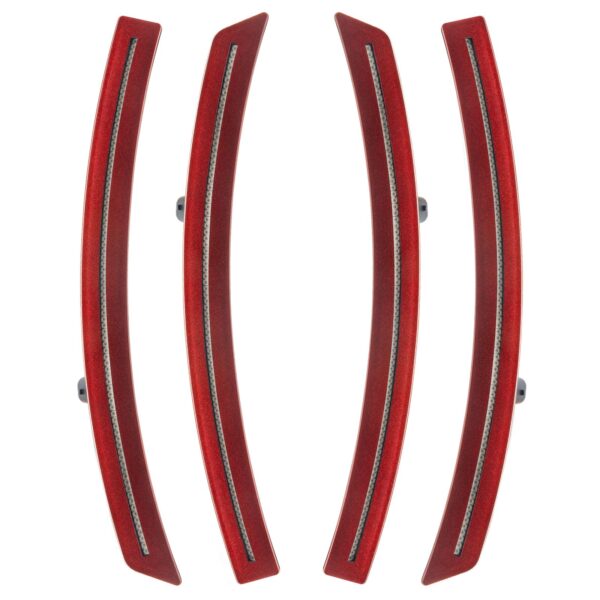 3983-019 - Chevrolet Corvette C7 Sidemarkers - Clear - Long Beach Red