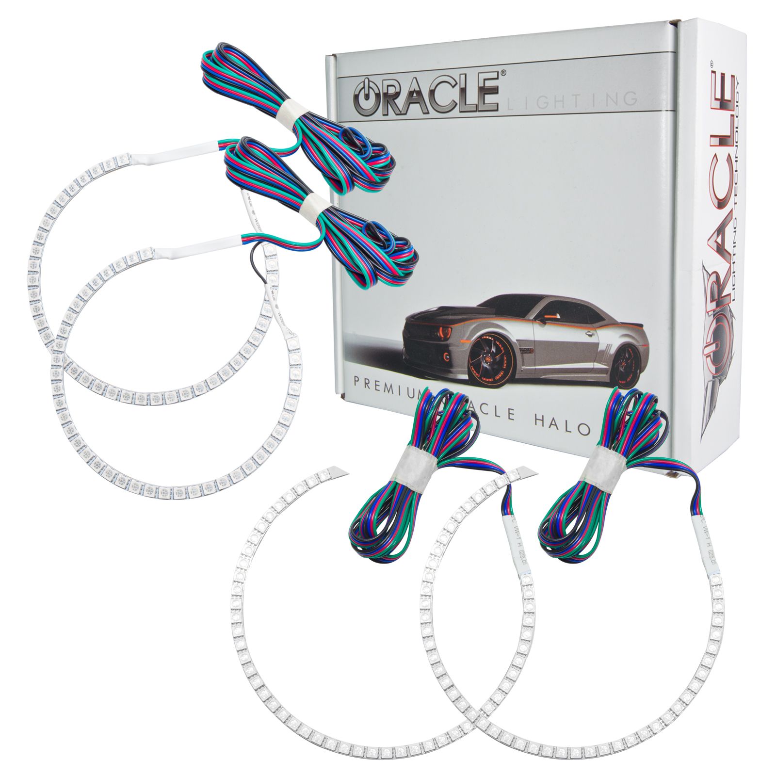 2643-504 - Dodge Avenger 2008-2014 ORACLE ColorSHIFT Halo Kit