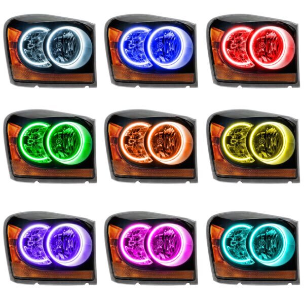 2645-333 - Dodge Durango 2004-2006 ORACLE ColorSHIFT Halo Kit
