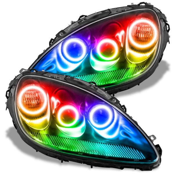 2683T-504 - Chevrolet Corvette C6 2005-2013 ORACLE ColorSHIFT Halo Kit - Triple