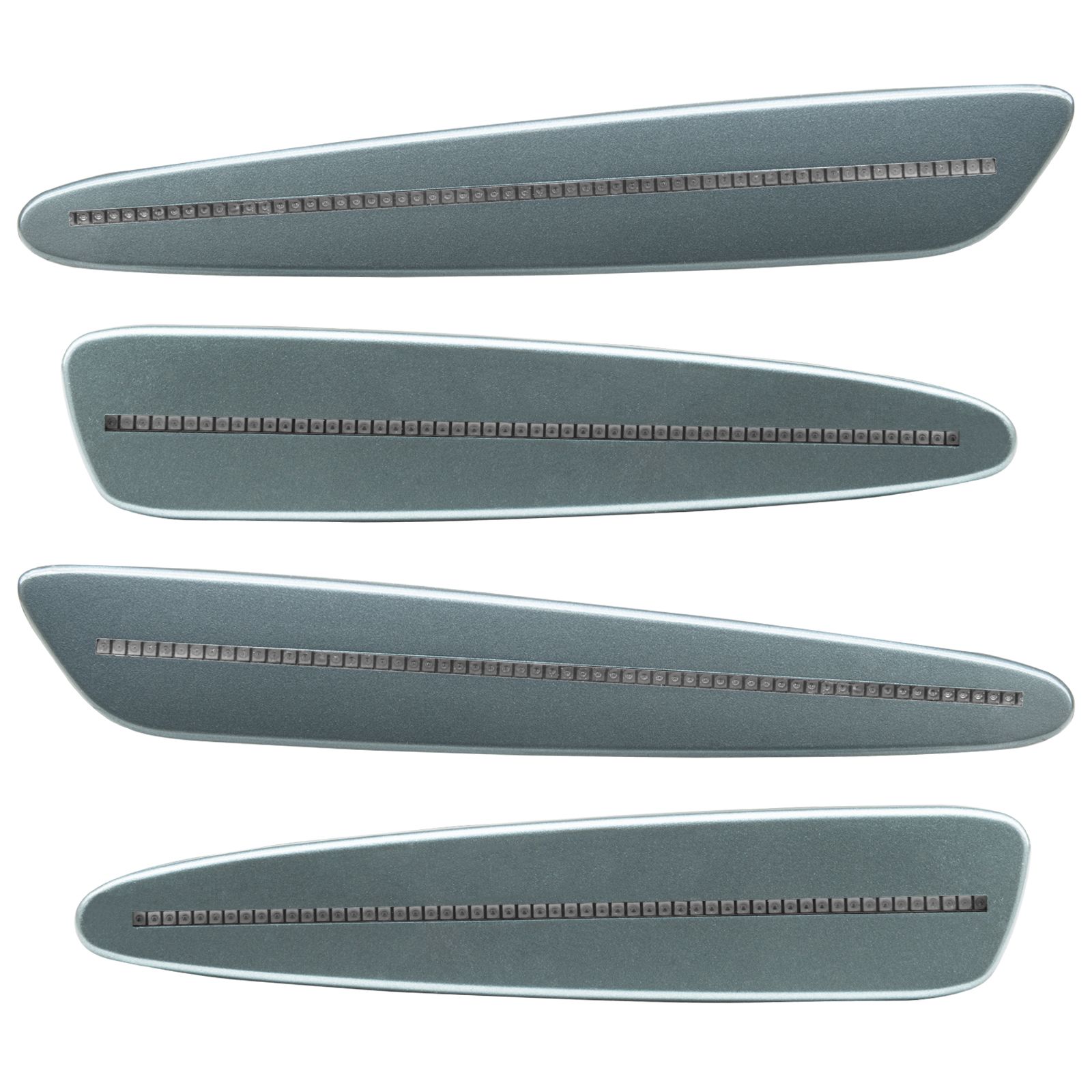 3188-019 - Chevrolet Corvette C6 Sidemarkers - Clear - Sky Grey