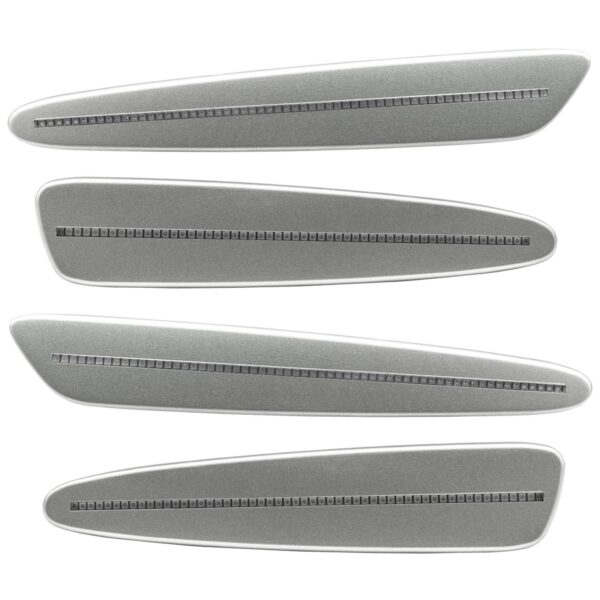 3171-019 - Chevrolet Corvette C6 Sidemarkers - Clear - Switchblade Silver