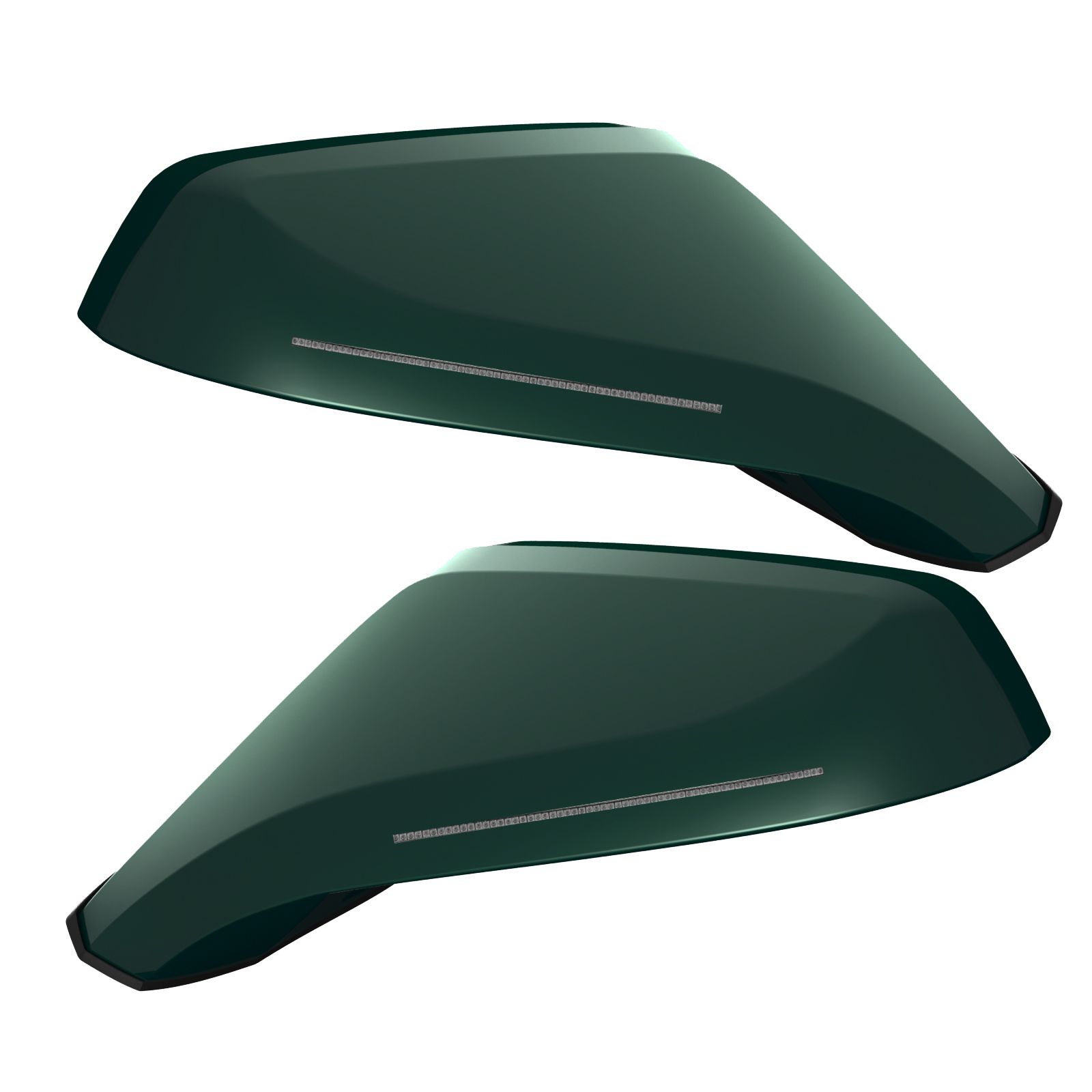 3783-504 - Chevy Camaro ORACLE Concept Side Mirrors - Unripened Green Metallic