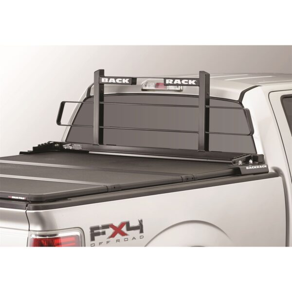 Backrack Short Headache Rack; 20-22 Silverado/Sierra HD