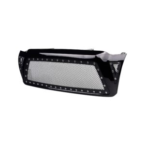 Armordillo 2005-2011 Toyota Tacoma Studded Mesh Grille - Gloss Black