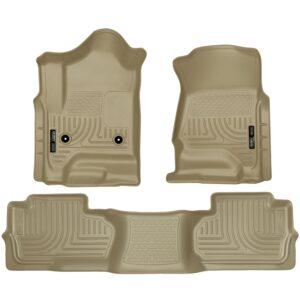 Husky Weatherbeater Front & 2nd Seat Floor Liners (Footwell Coverage) 98243