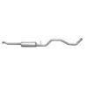 Cat-Back Single Exhaust System; Aluminized