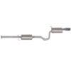 Cat-Back Single Exhaust System; Aluminized