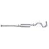 Cat-Back Single Exhaust System; Aluminized