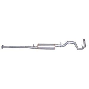 Cat-Back Single Exhaust System; Aluminized