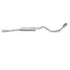 Cat-Back Single Exhaust System; Aluminized
