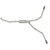 Cat-Back Dual Extreme Exhaust System; Aluminized