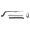 Cat-Back Single Exhaust System; Stainless