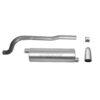 Cat-Back Single Exhaust System; Stainless