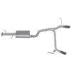 Cat-Back Dual Split Exhaust System; Stainless