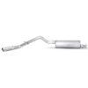 Cat-Back Single Exhaust System; Stainless