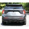 Axle Back Dual Exhaust System; Stainless